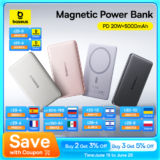 מטען נייד מבית Baseus עם טעינה מגנטית